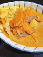 Curry Mit Rindfleisch Und Kartoffeln